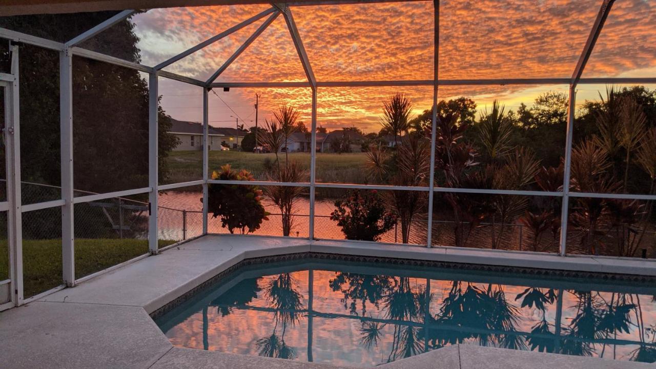 Villa Luhna 3 Bed / 2 Bath Canalfront Heated Pool Кейп-Корал Экстерьер фото